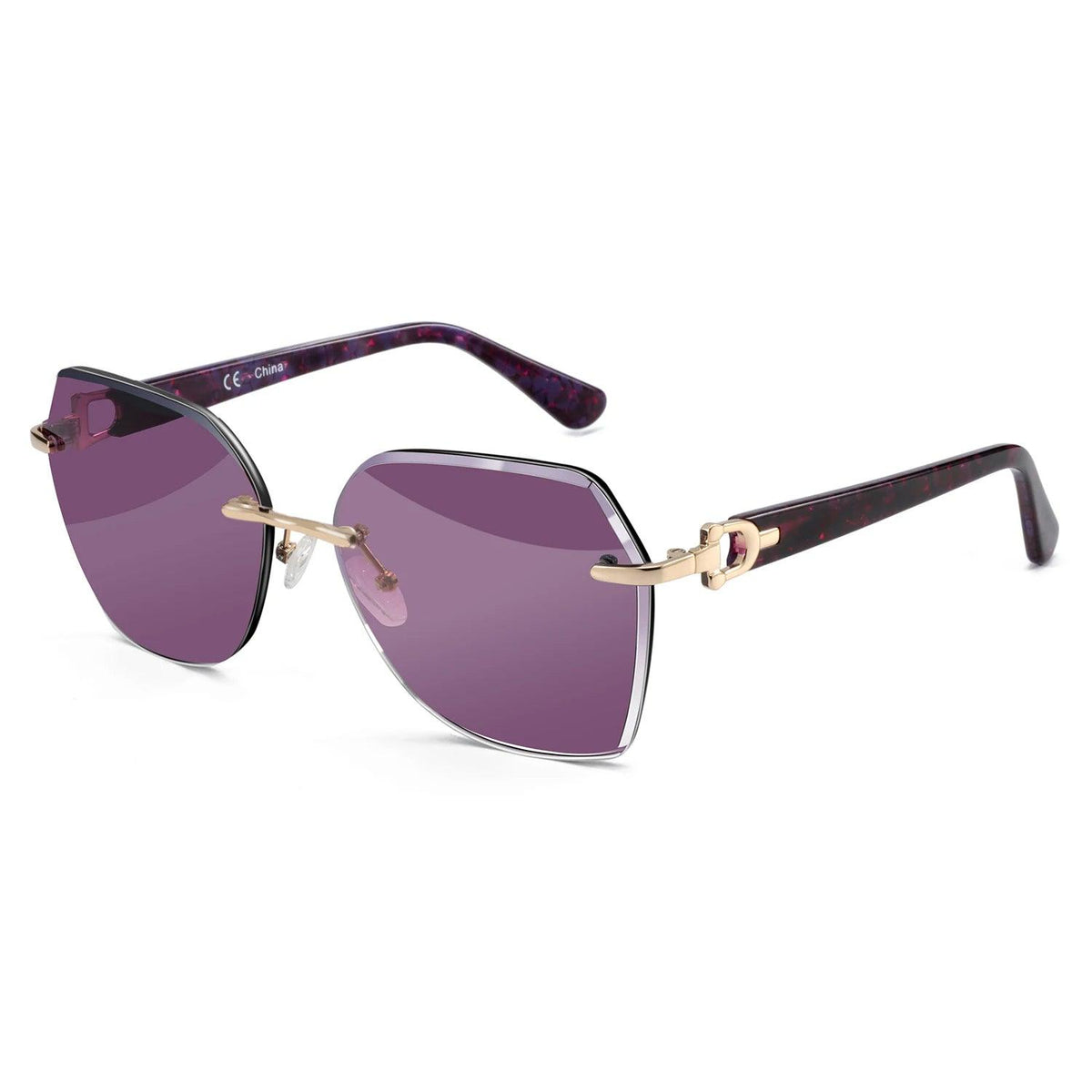 Óculos de Sol Feminino Executivo de Luxo com Proteção UV400 | Zenottic 630014
